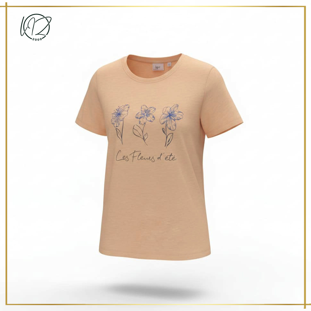Three Flowers T-shirt